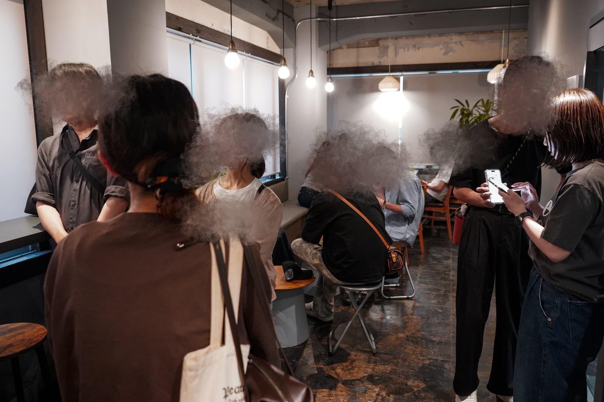 ナイトカフェイベントの会場全体の様子